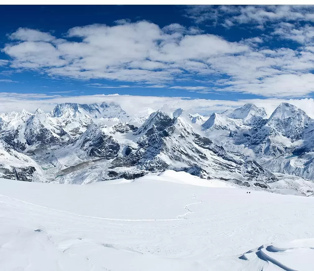 Peak climbing in Nepal