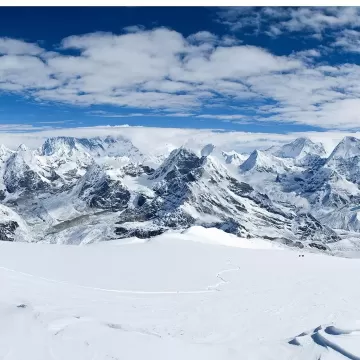 Peak climbing in Nepal