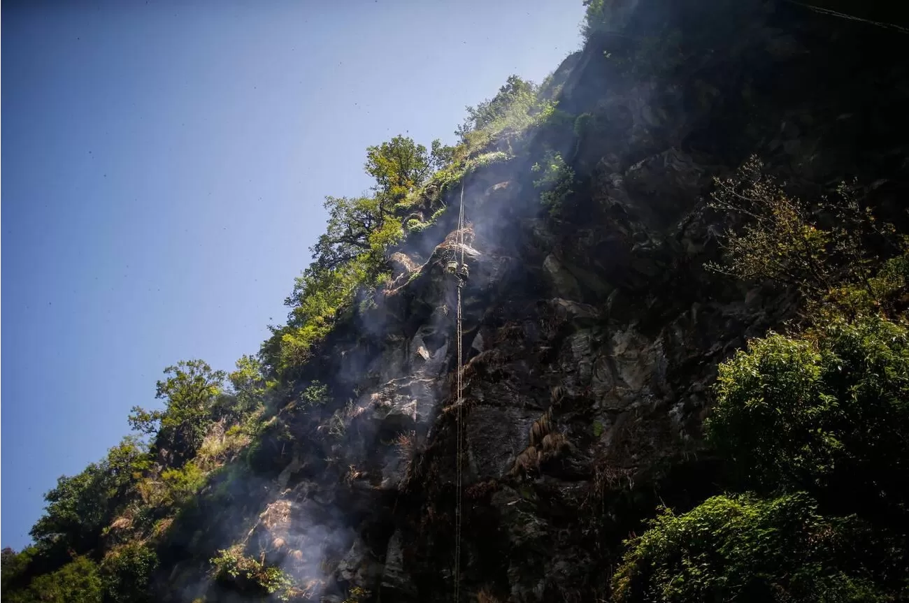 Honey Hunting Tour in Lamjung, Siurikhola